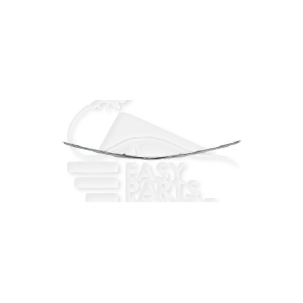 MOULURE DE PARE-CHOC AVANT CENTRALE CHROMEE pour MERCEDES CLASSE S - W221