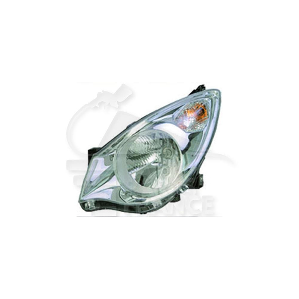 PHARE OPTIQUE GAUCHE H4 ÉLECTRIQUE AVEC MOTEUR pour OPEL AGILA