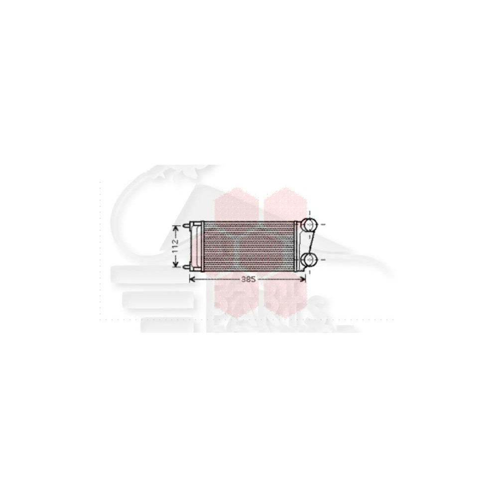 ECHANGEUR1.6 HDI 300 X 147 X 85 pour CITROEN C4