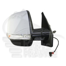 RÉTROVISEUR DROIT A CABLE A PEINDRE AVEC FEU SIMPLE GLACE pour OPEL COMBO