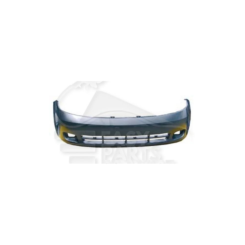 PARE-CHOC AVANT A PEINDRE AVEC EMPLACEMENT ANTI-BROUILLARD 3/5 PORTES pour CHEVROLET OPTRA