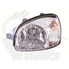 PHARE OPTIQUE GAUCHE H4 MANUEL OU ÉLECTRIQUE pour HYUNDAI SANTA FE