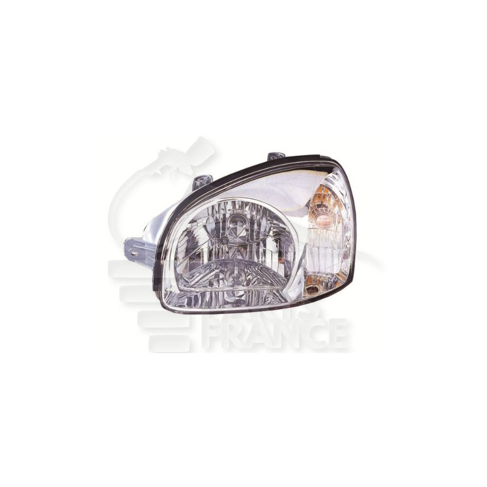 PHARE OPTIQUE GAUCHE H4 MANUEL OU ÉLECTRIQUE pour HYUNDAI SANTA FE