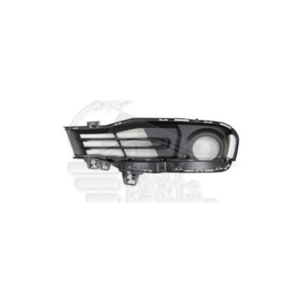 GRILLE DE PARE-CHOC AVANT-GAUCHE AVEC EMPLACEMENT ANTI-BROUILLARD OUVERTE - MODÈLE LUXE LINE pour BMW S3 F 30