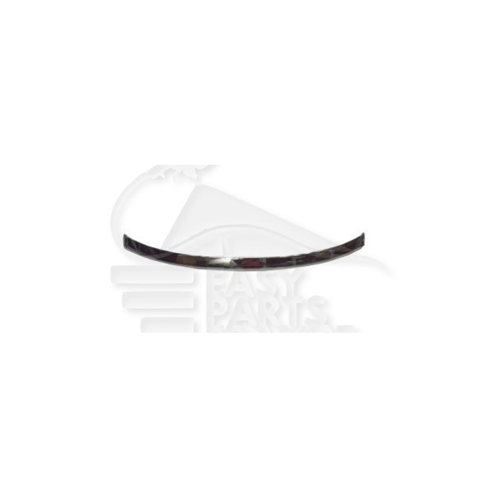 MOULURE PARE-CHOC ARRIÈRE CENTRALE CHROMEE pour BMW S7 E38