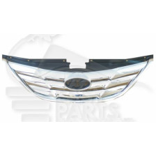 GRILLE DE CALANDRE CHROMEE/NOIRE AVEC MOULURES pour HYUNDAI SONATA