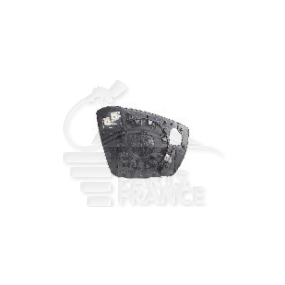 GLACE DE RÉTROVISEUR DROIT CHAUFFANT pour VOLKSWAGEN T-CROSS