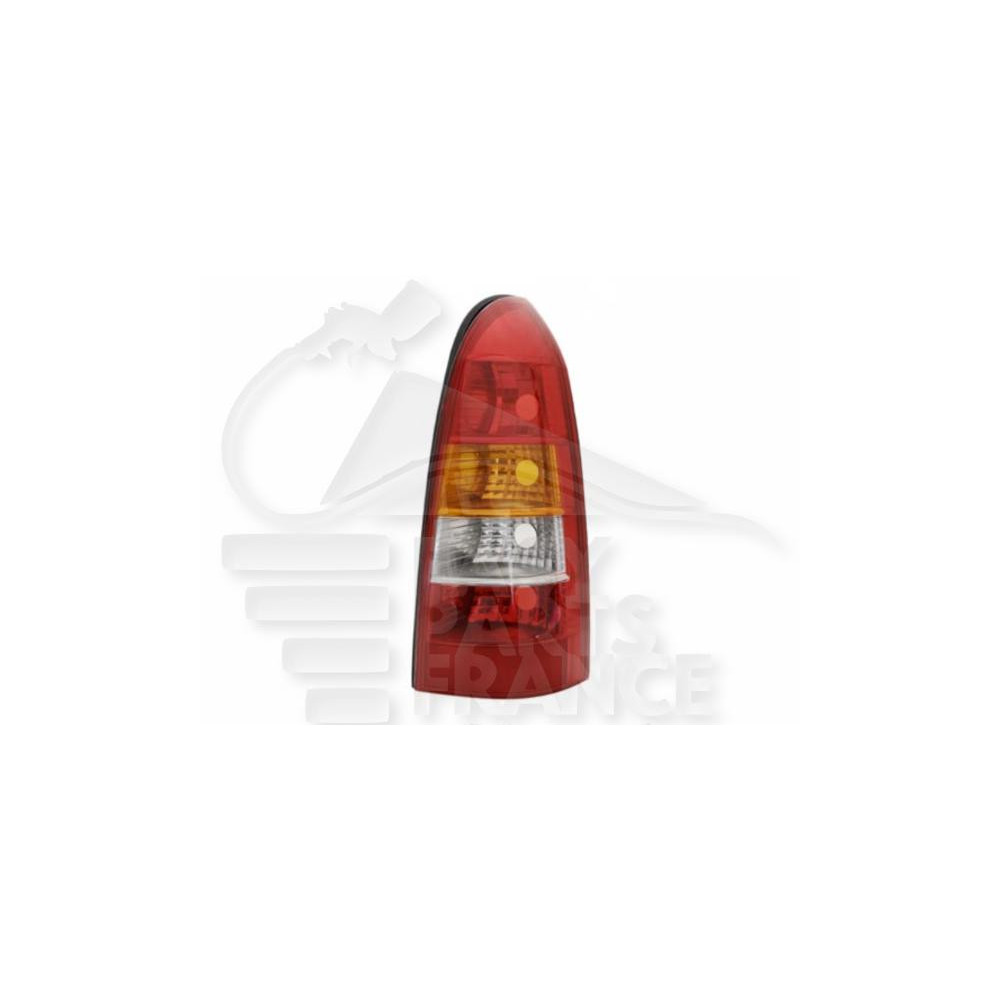 FEU ARRIÈRE-DROIT OR/BLANC - BREAK SANS PLATINE pour OPEL ASTRA