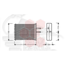RADIA DE CHAUF M/VALEO 200 X 175 X 40 