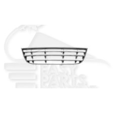 GRILLE CENTRALE DE PARE-CHOC AVANT NOIRE pour VOLKSWAGEN POLO