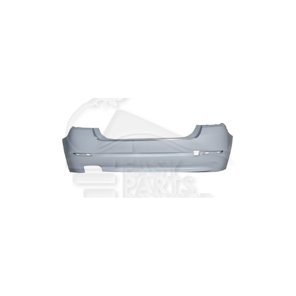 PARE-CHOC ARRIÈRE A PEINDRE SANS PACKONTROL -1/SORTIE ÉCHAPPEMENT MODÈLE 4 PORTES pour BMW S5 E60