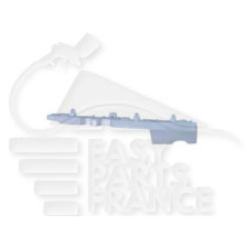 BRIDE DE PARE-CHOC AVANT-DROIT PLASTIQUE pour CITROEN BERLINGO