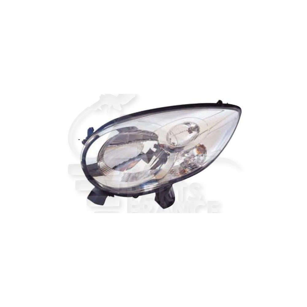 PHARE OPTIQUE GAUCHE H4 ÉLECTRIQUE AVEC MOTEUR pour CITROEN C1