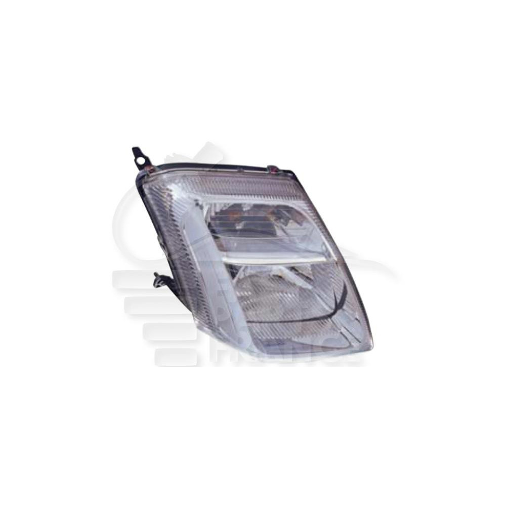 PHARE OPTIQUE DROIT H4 ÉLECTRIQUE AVEC MOTEUR pour CITROEN C2