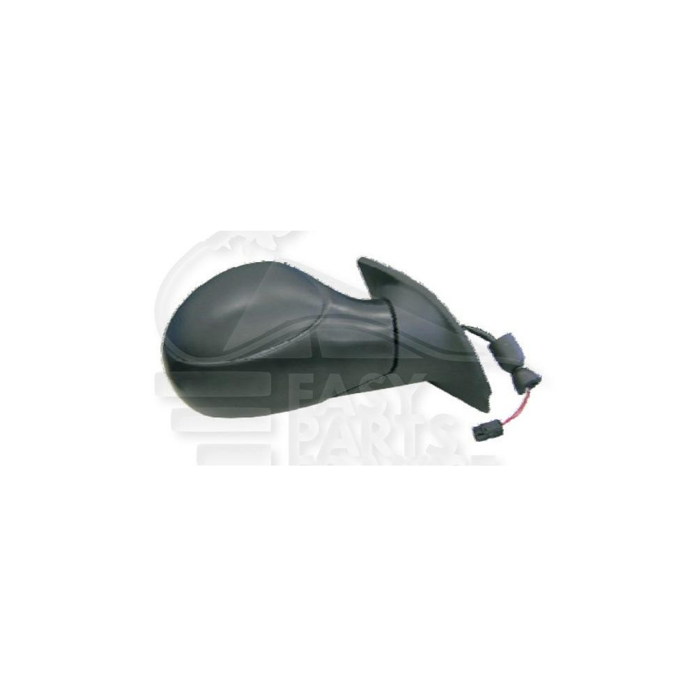 RÉTROVISEUR DROIT ÉLECTRIQUE CHAUFFANT NOIR AVEC SONDE DE TEMPÉRATURE pour CITROEN C3