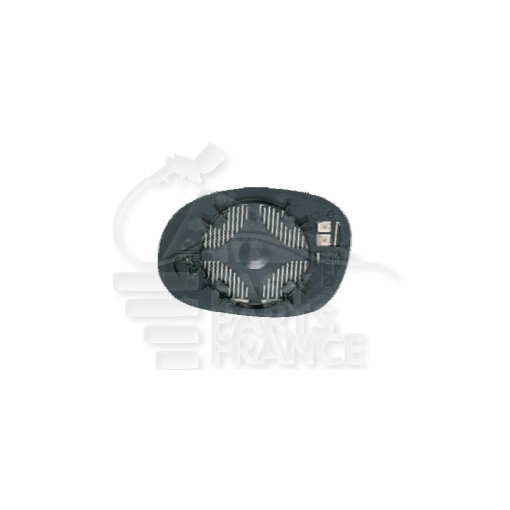 GLACE DE RÉTROVISEUR DROIT CHAUFFANT pour CITROEN C3
