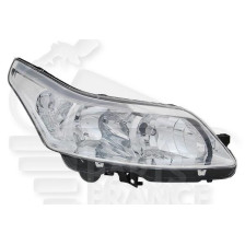PHARE OPTIQUE DROIT H1+H7 ÉLECTRIQUE AVEC MOTEUR pour CITROEN C4