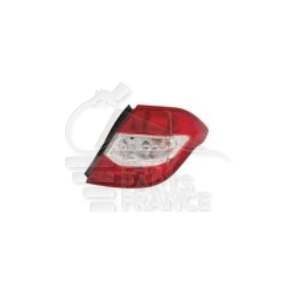 FEU ARRIÈRE-DROIT EXTÉRIEUR → 12/15 pour CITROEN C4