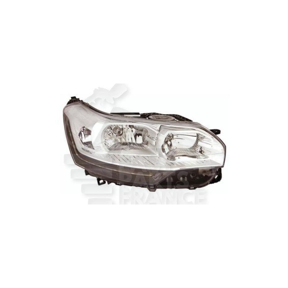PHARE OPTIQUE DROIT H1+H7+H7 ÉLECTRIQUE AVEC MOTEUR pour CITROEN C5