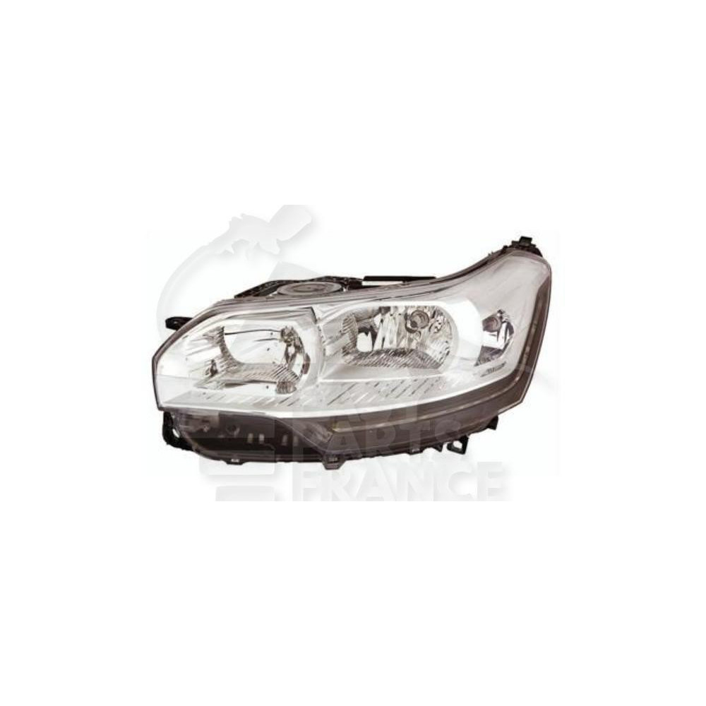 PHARE OPTIQUE GAUCHE H1+H7+H7 ÉLECTRIQUE AVEC MOTEUR pour CITROEN C5
