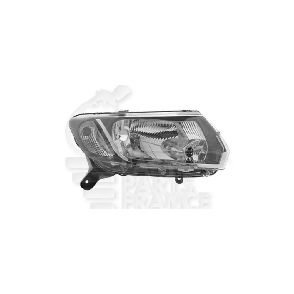 PHARE OPTIQUE DROIT H4 MANUEL OU ÉLECTRIQUE SANS MOTEUR pour RENAULT SYMBOL