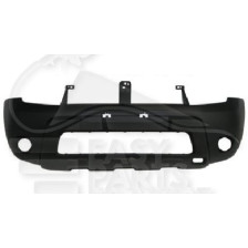 PARE-CHOC AVANT NOIR AVEC EMPLACEMENT ANTI-BROUILLARD pour DACIA DUSTER