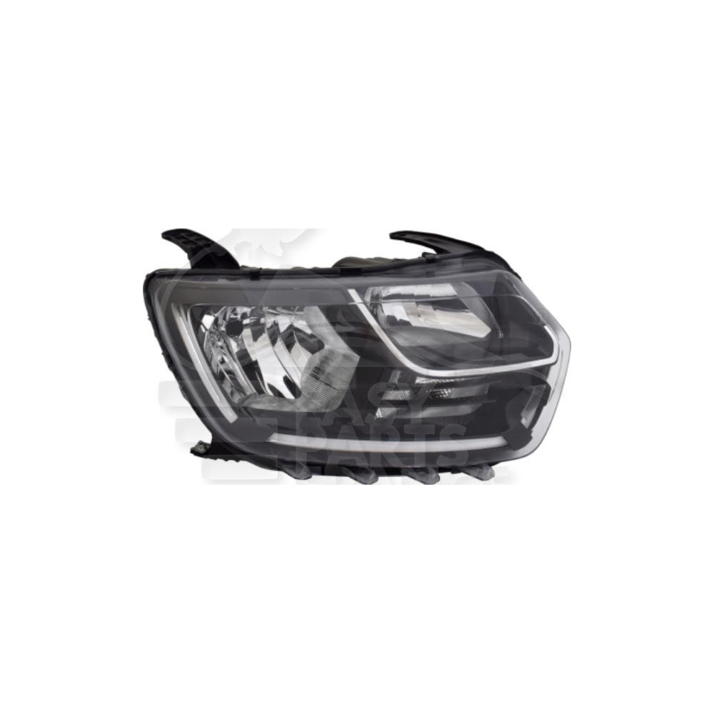 PHARE OPTIQUE DROIT H7+H1 LED ÉLECTRIQUE AVEC MOTEUR pour DACIA DUSTER