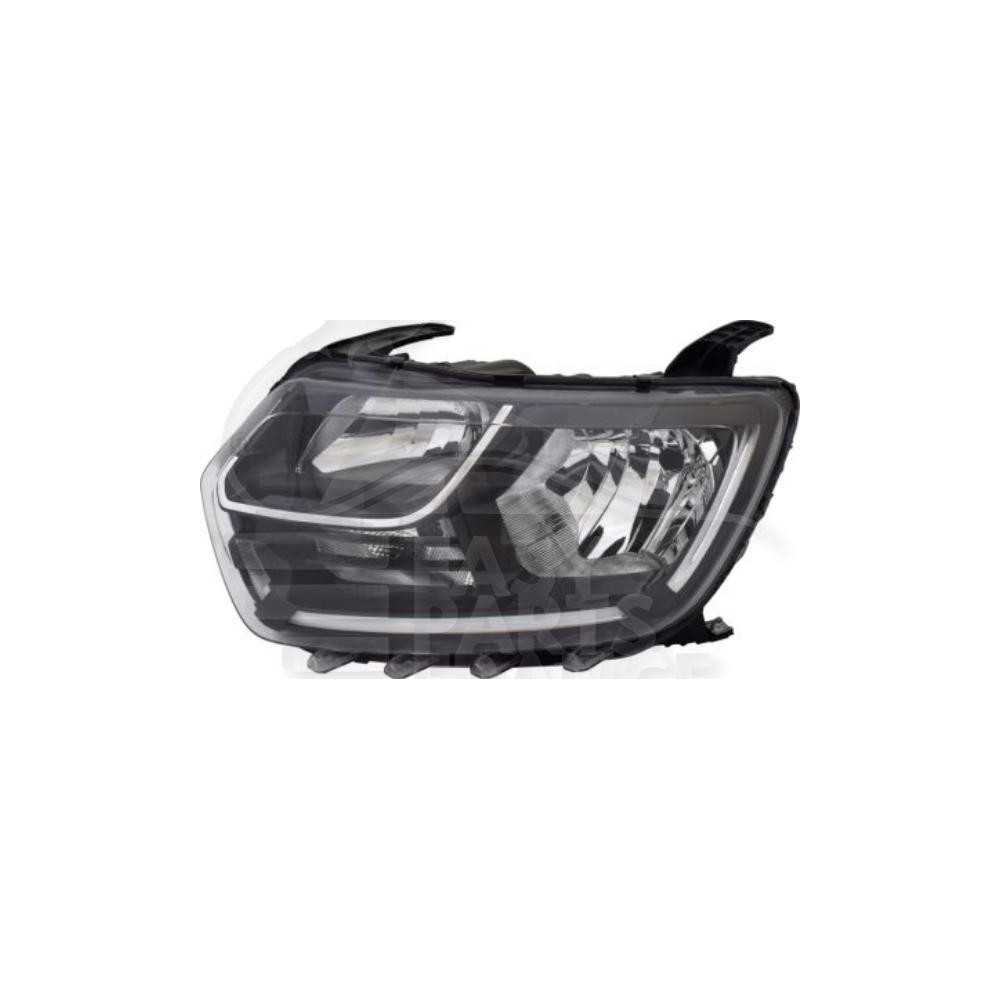 PHARE OPTIQUE GAUCHE H7+H1 LED ÉLECTRIQUE AVEC MOTEUR pour DACIA DUSTER