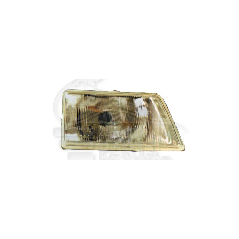 PHARE OPTIQUE DROIT H4 MANUEL pour PEUGEOT 205