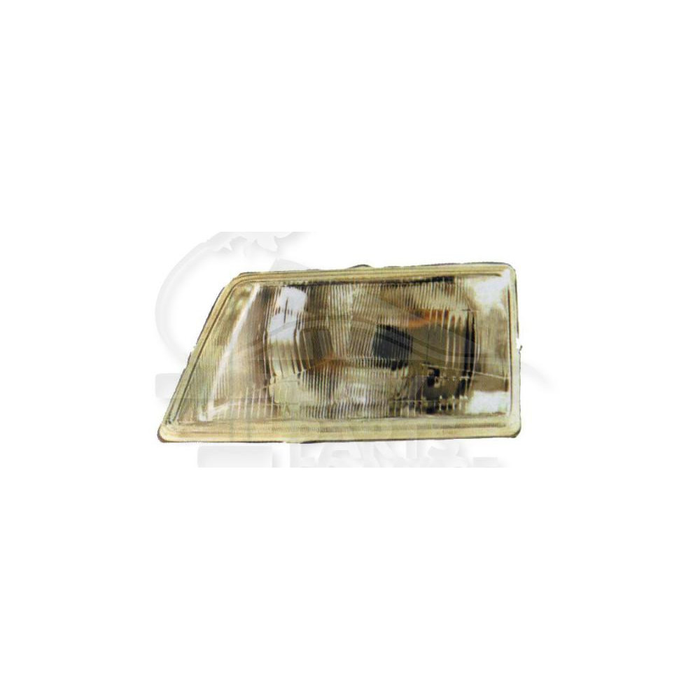 PHARE OPTIQUE GAUCHE H4 MANUEL pour PEUGEOT 205