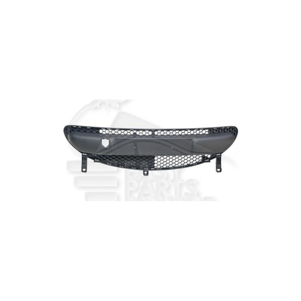 GRILLE DE PARE-CHOC AVANT CENTRALE NOIRE pour PEUGEOT 107