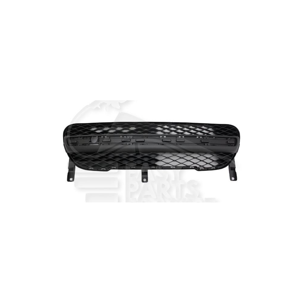 GRILLE DE PARE-CHOC AVANT CENTRALE NOIRE pour PEUGEOT 107