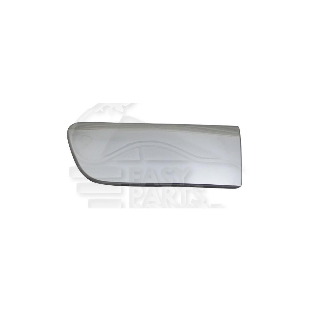 MOULURE DE GRILLE DE PARE-CHOC AVANT-DROIT CHROMEE pour PEUGEOT 107
