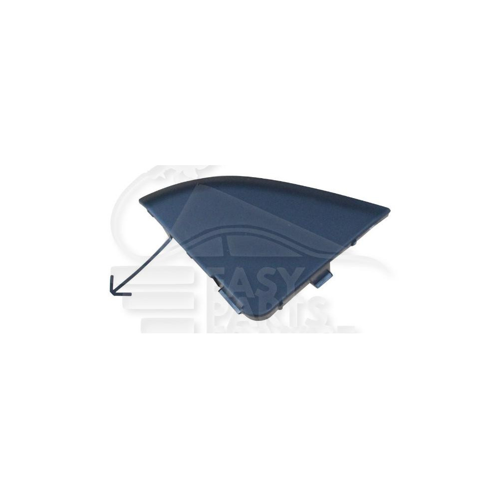 CACHE CROCHET DE PARE-CHOC AVANT A PEINDRE pour PEUGEOT 107