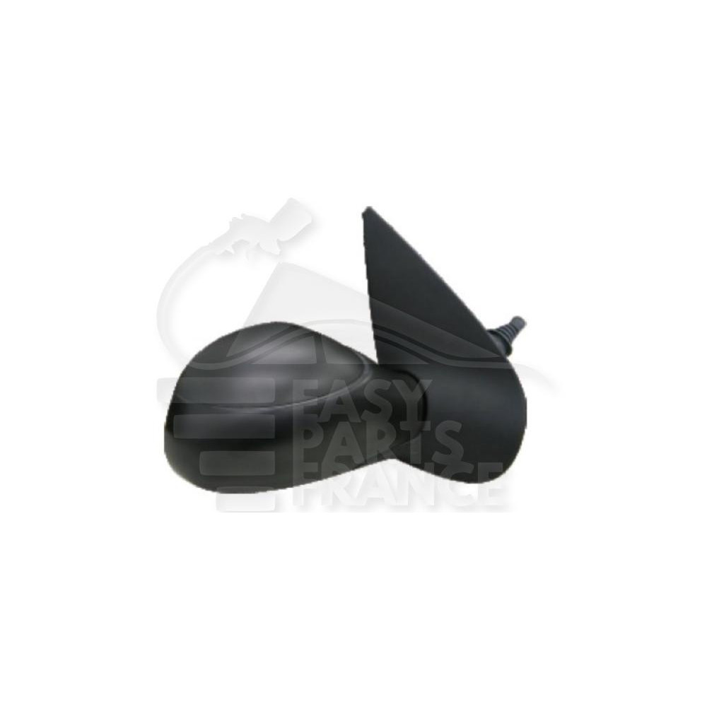 RÉTROVISEUR DROIT CABLE NOIR pour PEUGEOT 206