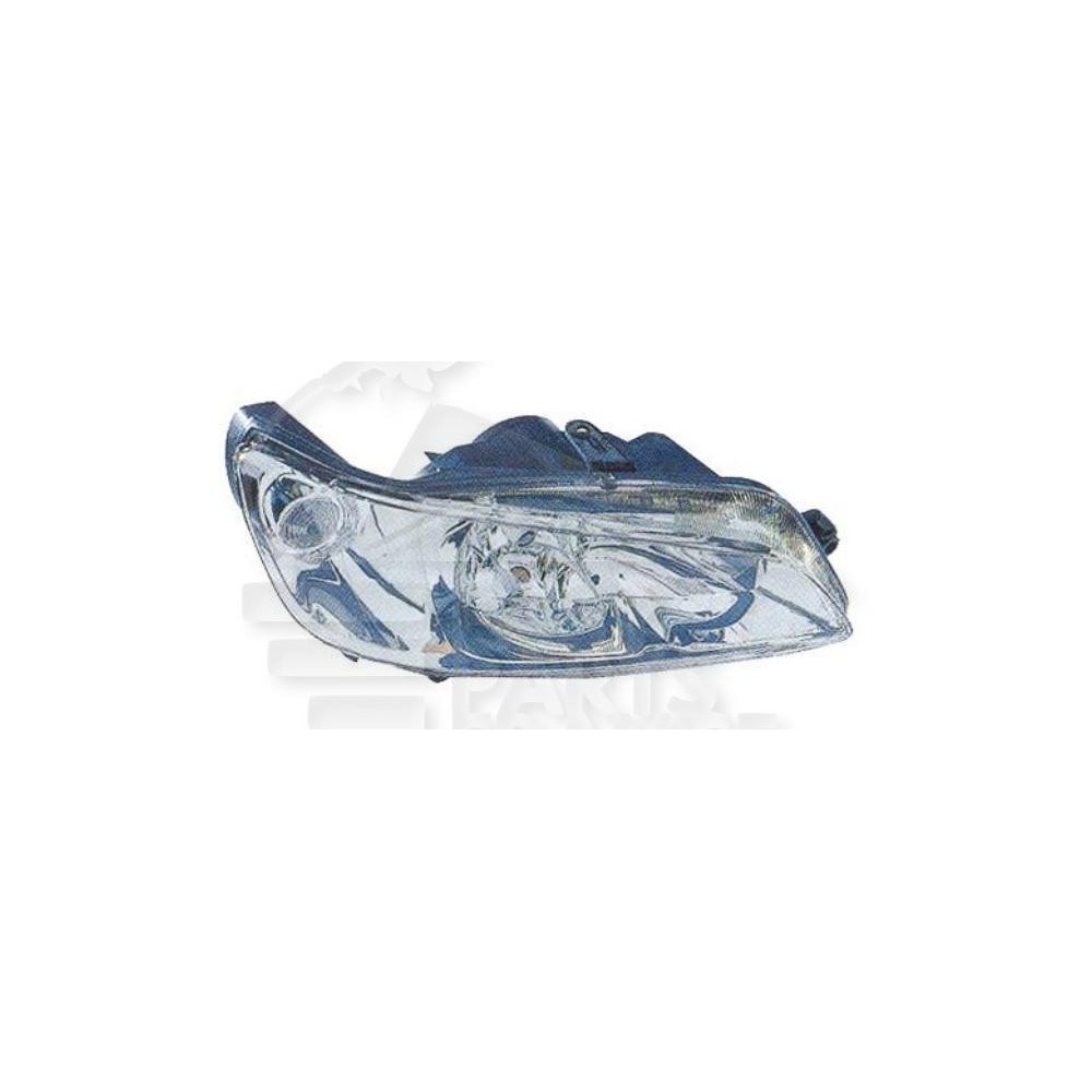PHARE OPTIQUE DROIT H4 ÉLECTRIQUE SANS MOTEUR pour PEUGEOT 306