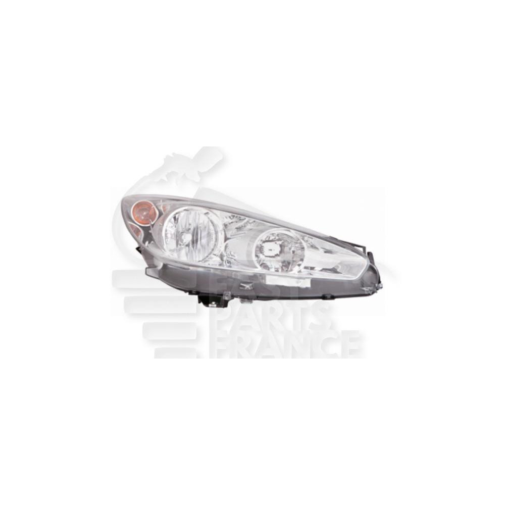 PHARE OPTIQUE DROIT H1+H7 ÉLECTRIQUE AVEC MOTEUR pour PEUGEOT 308