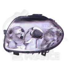 PHARE OPTIQUE GAUCHE H7+HB3 MANUEL pour RENAULT CLIO