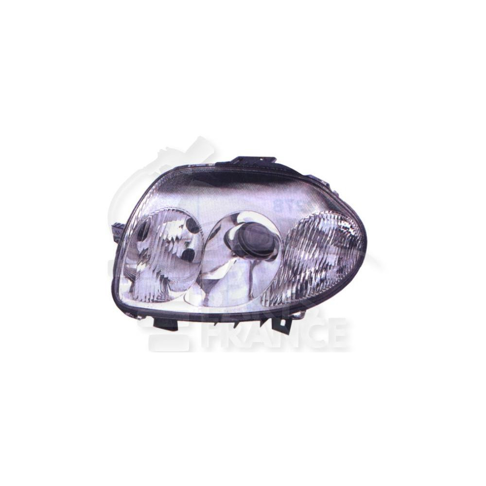 PHARE OPTIQUE GAUCHE H7+HB3 MANUEL pour RENAULT CLIO
