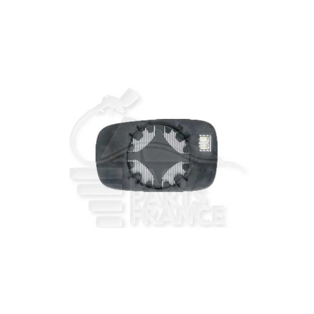 GLACE DE RÉTROVISEUR DROIT CHAUFFANT pour RENAULT LAGUNA