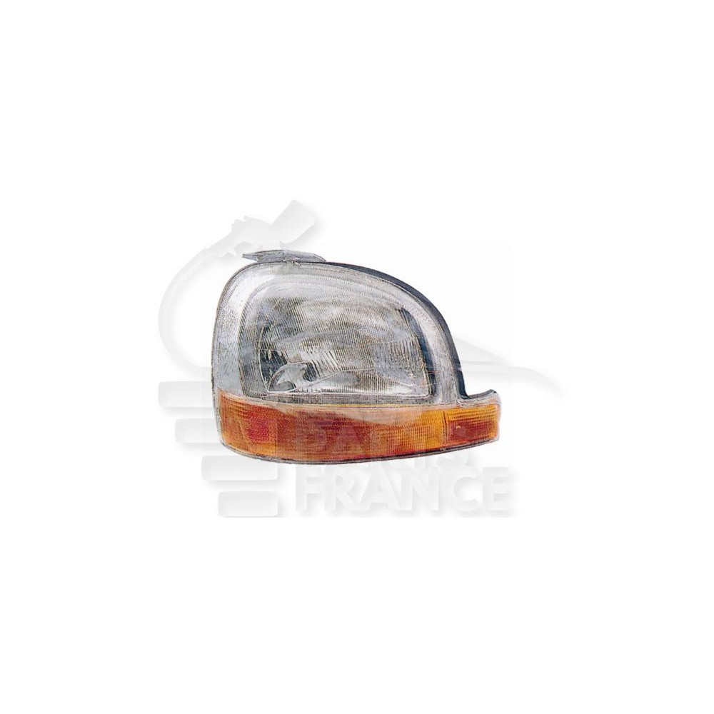 PHARE OPTIQUE DROIT H4 ÉLECTRIQUE SANS MOTEUR pour RENAULT KANGOO