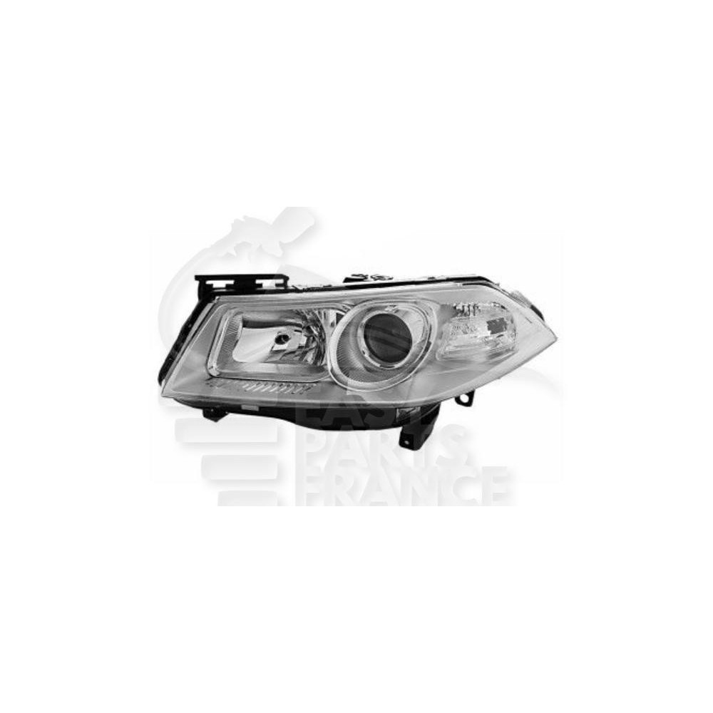 PHARE OPTIQUE GAUCHE H1+H7 ÉLECTRIQUE AVEC MOTEUR pour RENAULT MEGANE