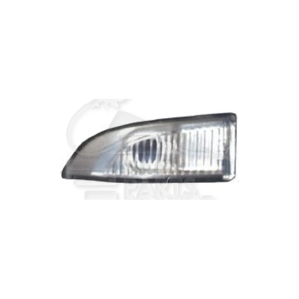FEU DE RÉTROVISEUR GAUCHE BLANC WY5W pour RENAULT GRAND SCENIC