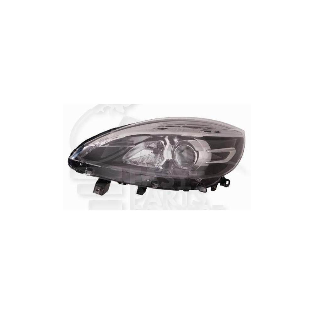 PHARE OPTIQUE GAUCHE H7+H7 ELECTS/MOTEUR pour RENAULT SENIC