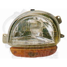 PHARE OPTIQUE GAUCHE H4 MANUEL pour RENAULT TWINGO