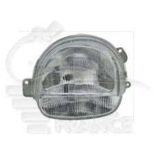 PHARE OPTIQUE GAUCHE H4 ÉLECTRIQUE SANS MOTEUR pour RENAULT TWINGO