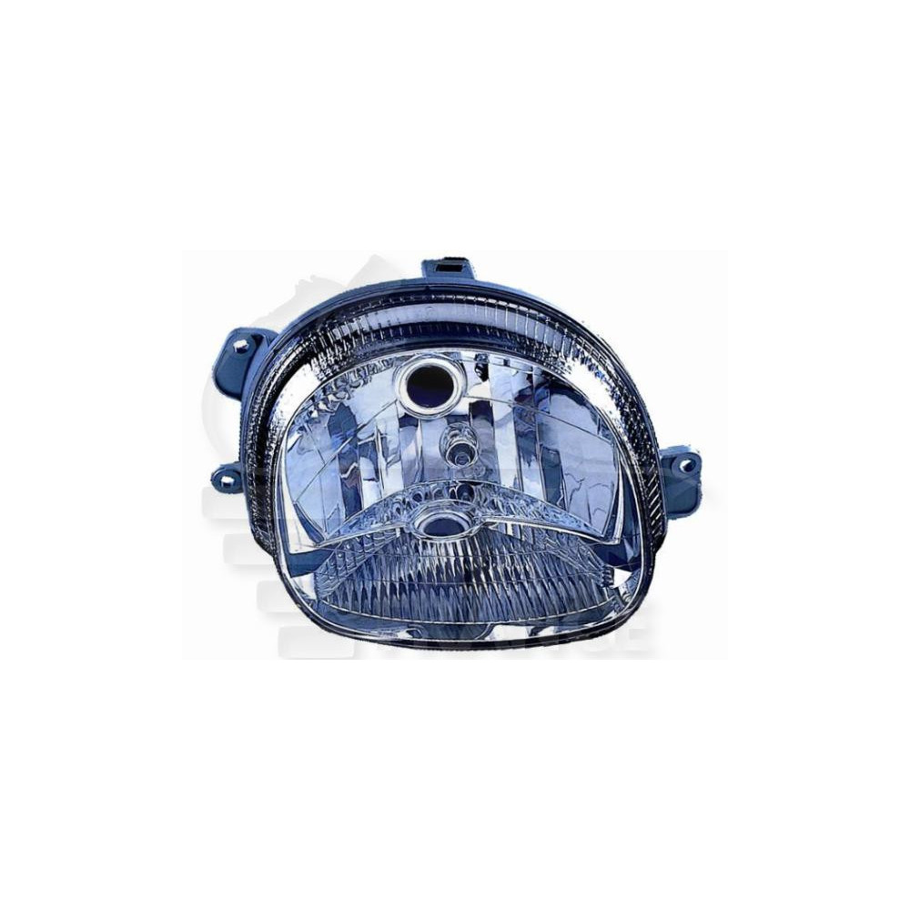 PHARE OPTIQUE DROIT H4 ÉLECTRIQUE SANS MOTEUR pour RENAULT TWINGO