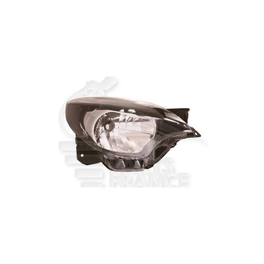 PHARE OPTIQUE DROIT H4 ÉLECTRIQUE SANS MOTEUR pour RENAULT TWINGO