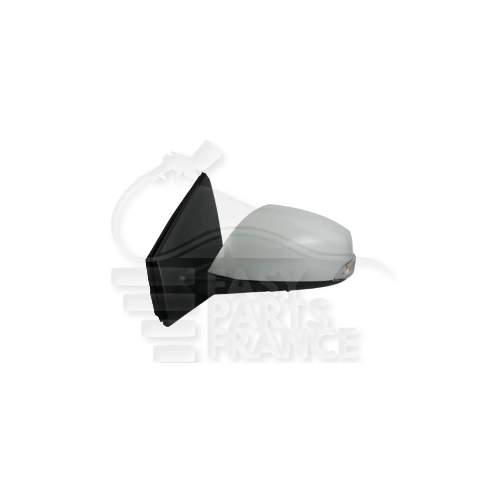 RÉTROVISEUR GAUCHE ÉLECTRIQUE CHAUFFANT A PEINDRE AVEC FEU et SONDE DE TEMPÉRATURE 9 PINS pour RENAULT FLUENCE
