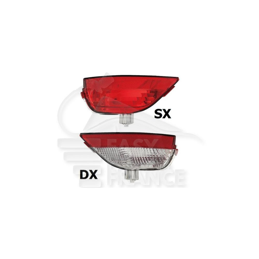 FEU DE BROUILLARD ARRIÈRE-GAUCHE pour RENAULT GRAND SCENIC